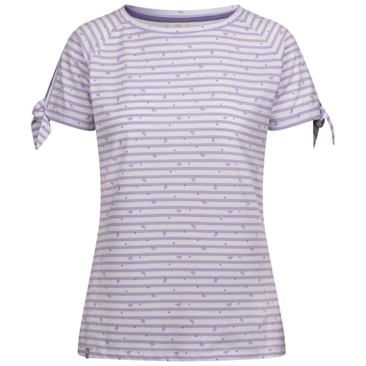 Penelope Women's Printed Top in Gelsomino Stripe