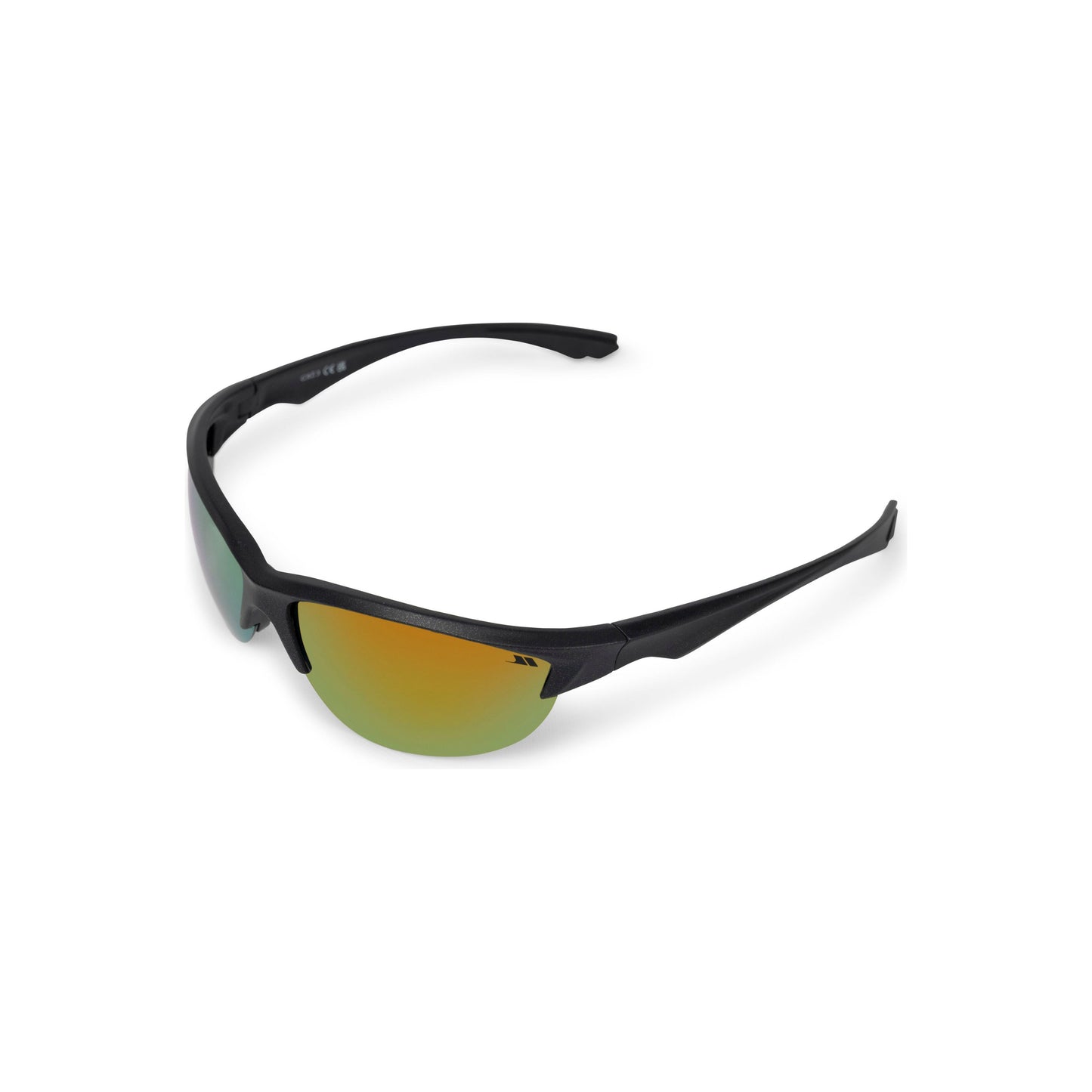 Rapid Polarized Mirror Sunglasses in Black