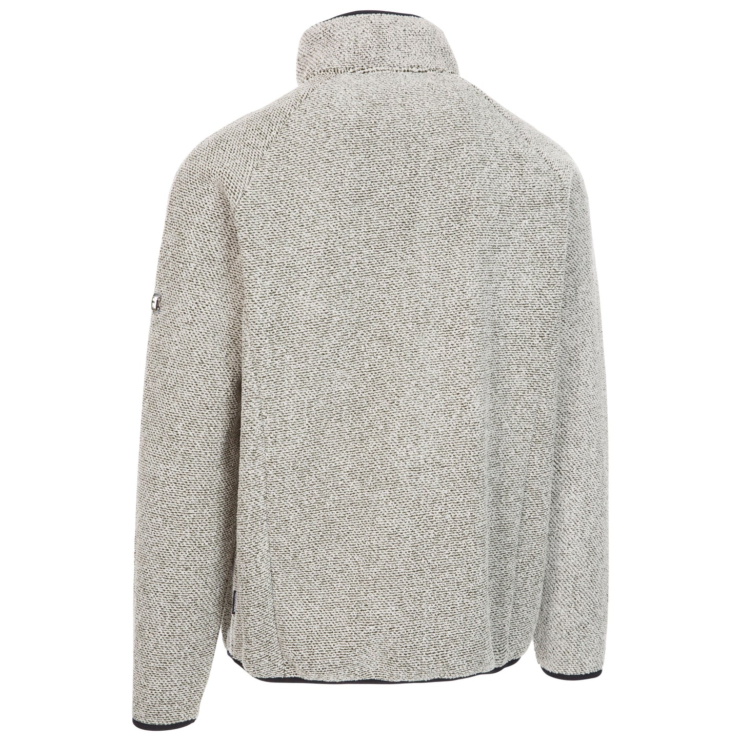 Salo Men's Fleece Jacket in Beige Check