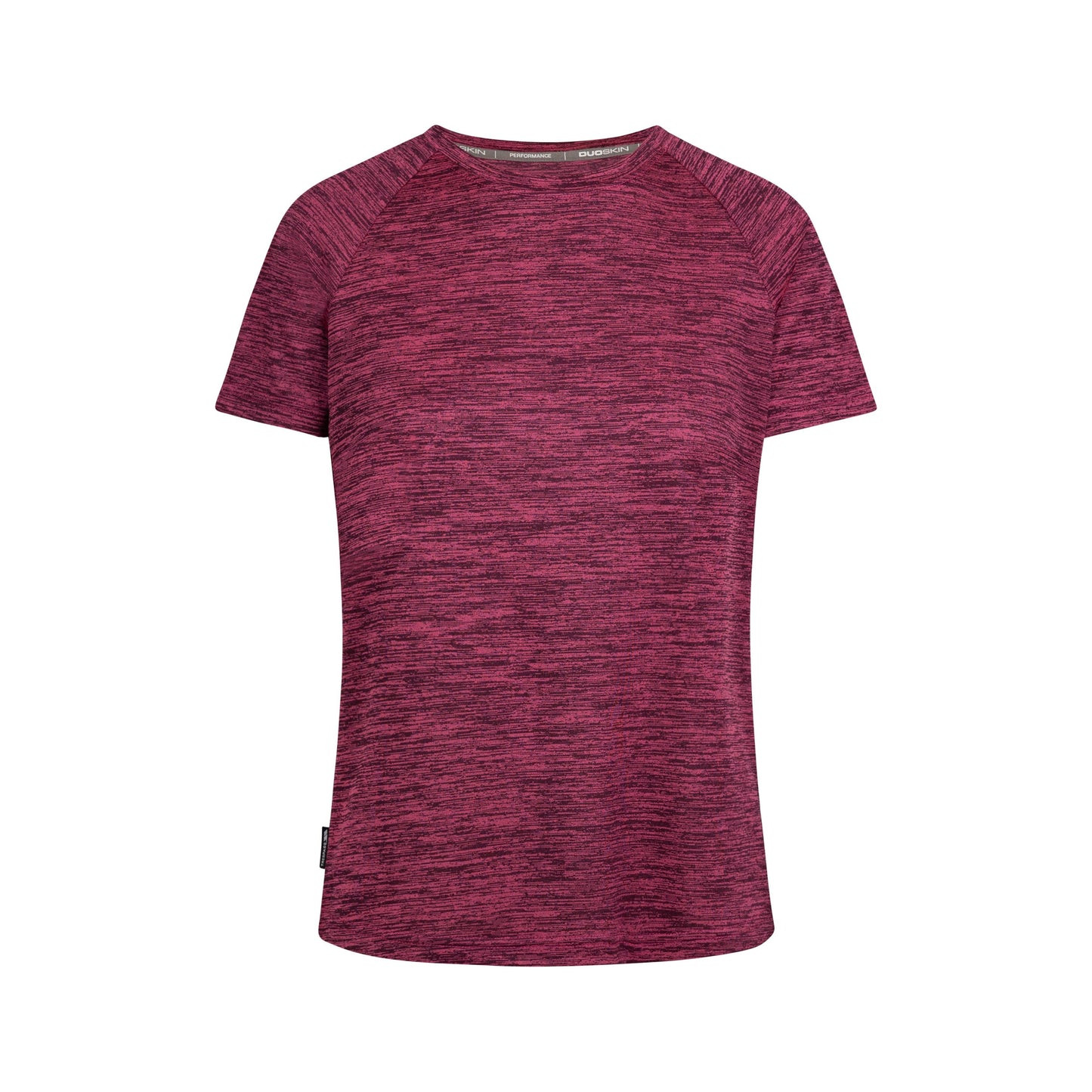 Selinne Women's Active T-Shirt in Cassis Marl