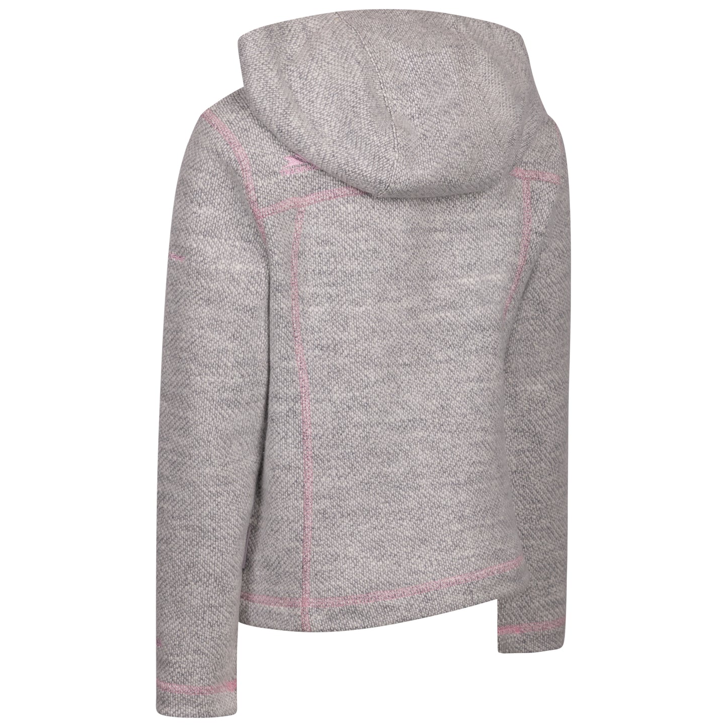 Shawna Girls Full Zip Fleece in White