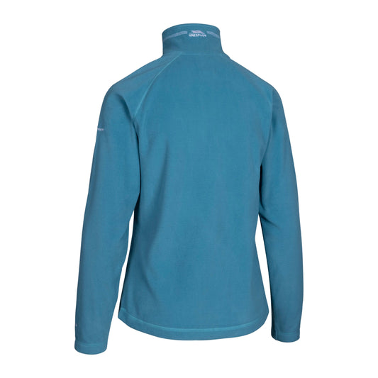 Skylar Women's Half Zip Fleece Top in Storm Blue