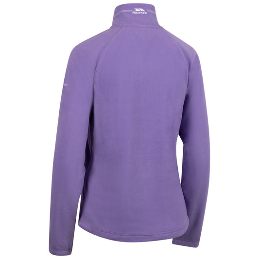 Skylar Womens 1/2 Zip Fleece Top in Wisteria