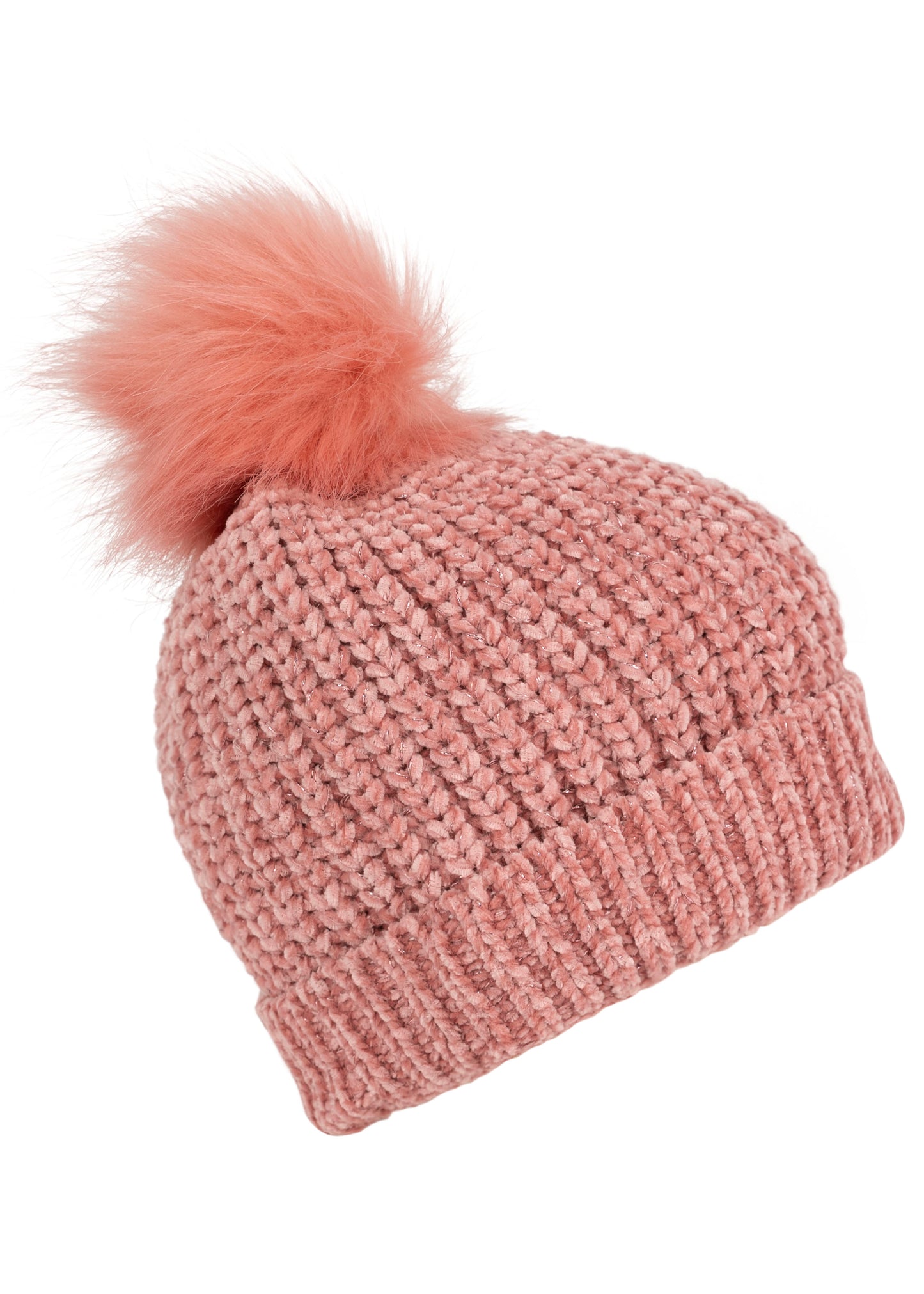 Sparow Girls Knitted Hat in Pink