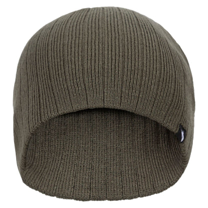 Stagger Mens Beanie Hat in Ivy Green