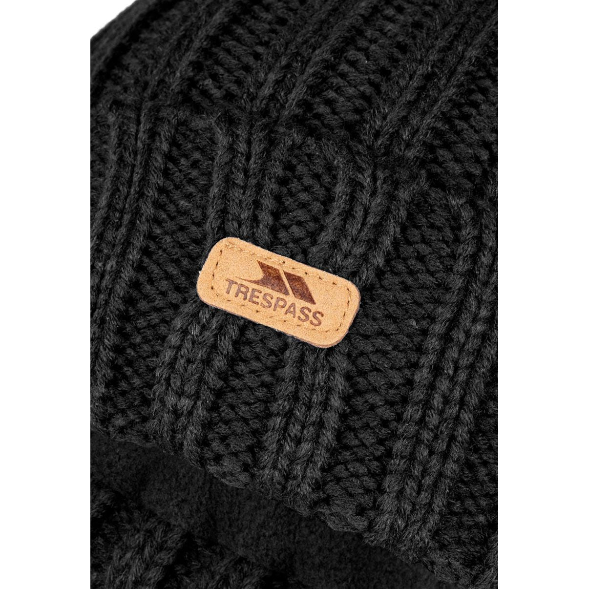 Thorns Unisex Bobble Hat - Black