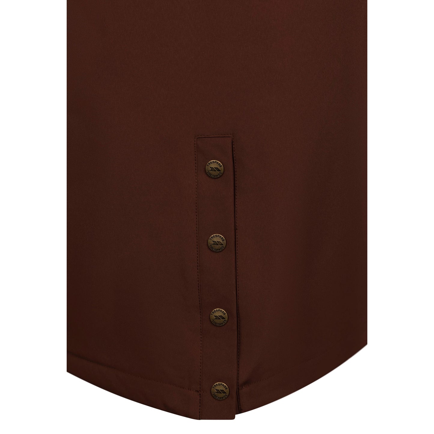 Vailsom Womens Longer Length Padded Fleece Lined Waterproof Jacket in Chestnut