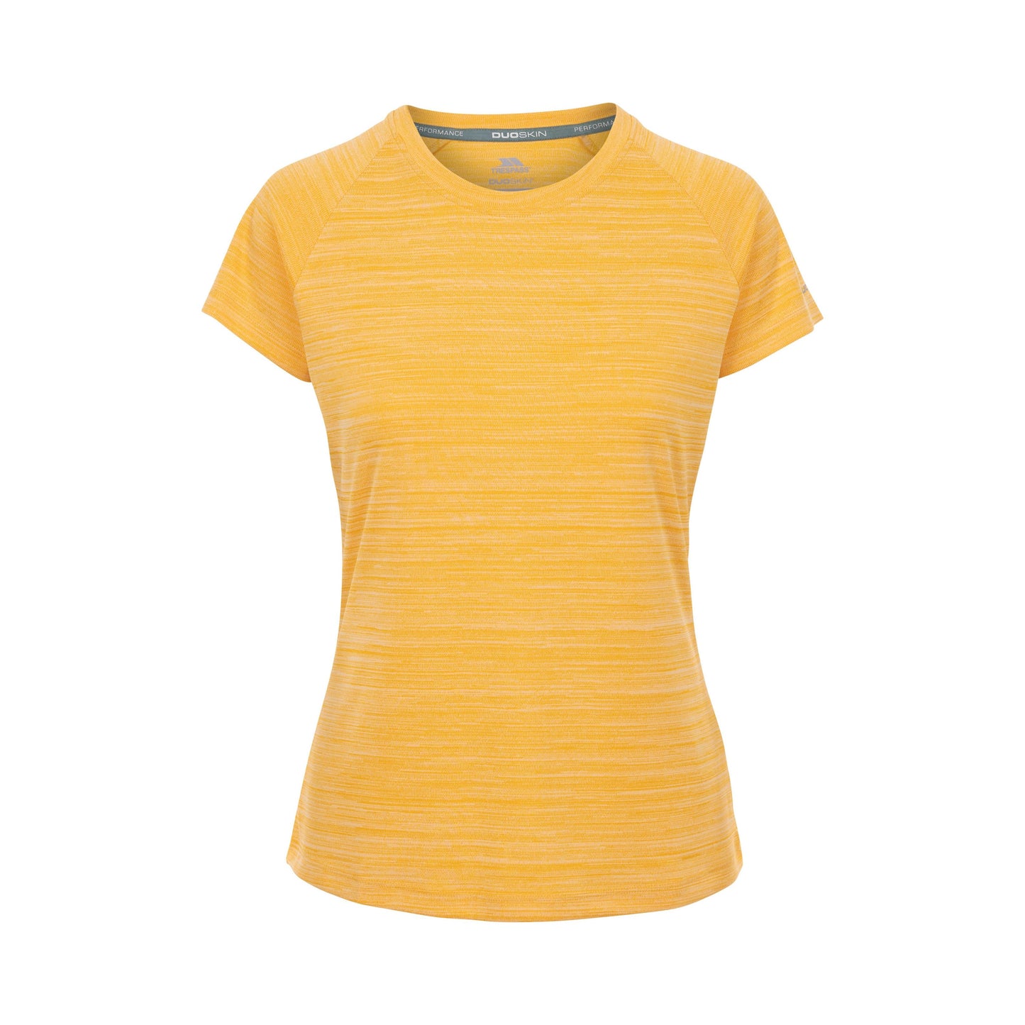 Vickland Women's Active T-Shirt in Pale Maize Marl