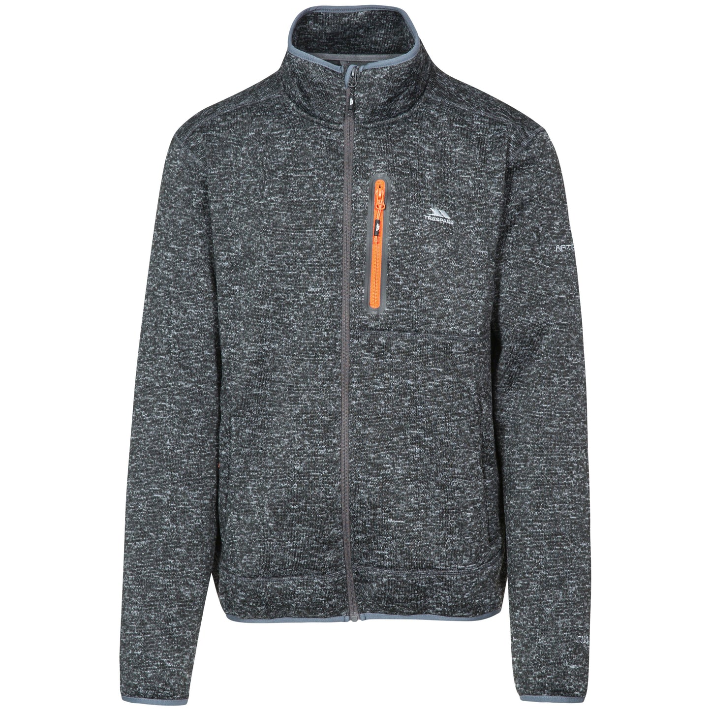 Bingham Men's Fleece Jacket in Black Marl