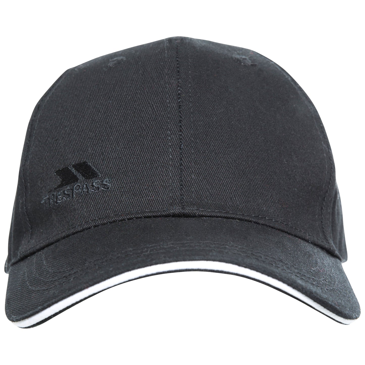 Carrigan Adults Cotton Baseball Cap in Black