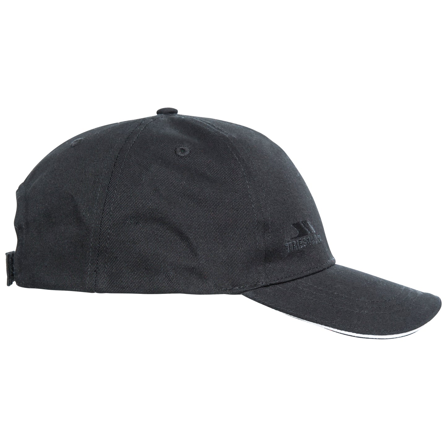 Carrigan Adults Cotton Baseball Cap in Black