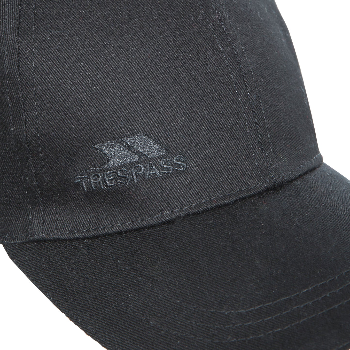 Carrigan Adults Cotton Baseball Cap in Black