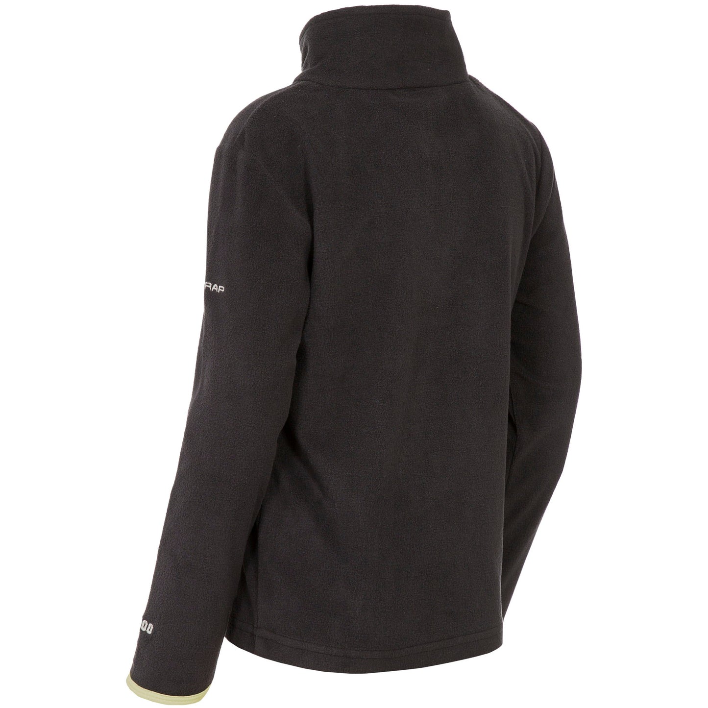 Etto Boys Half Zip Fleece in Black