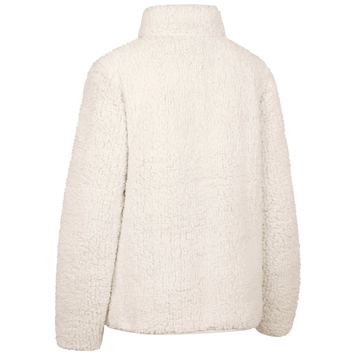 Feathery Women's Full Zip Sherpa Fleece in Ghost