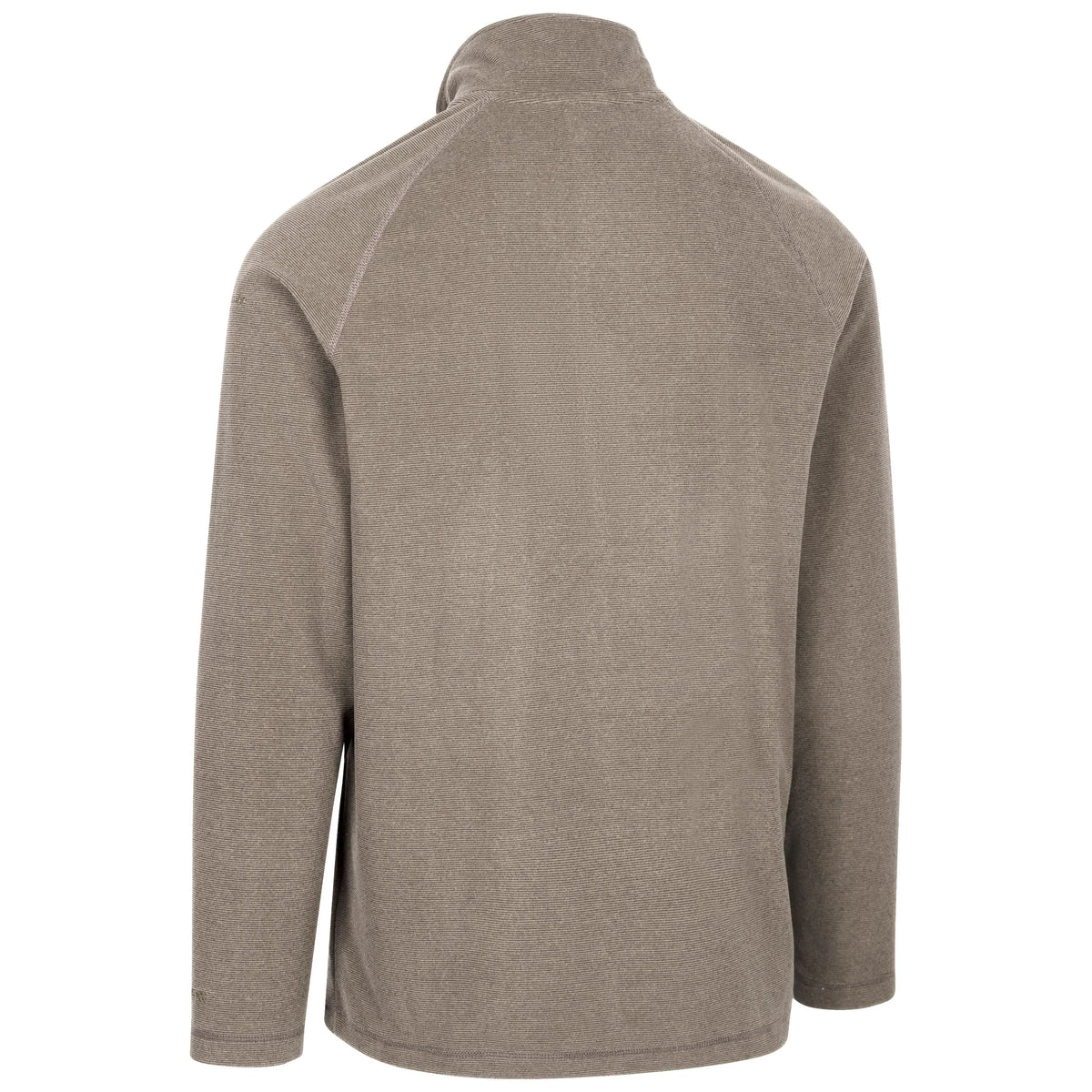 Keynote Mens Half Zip Fleece Top in Sand