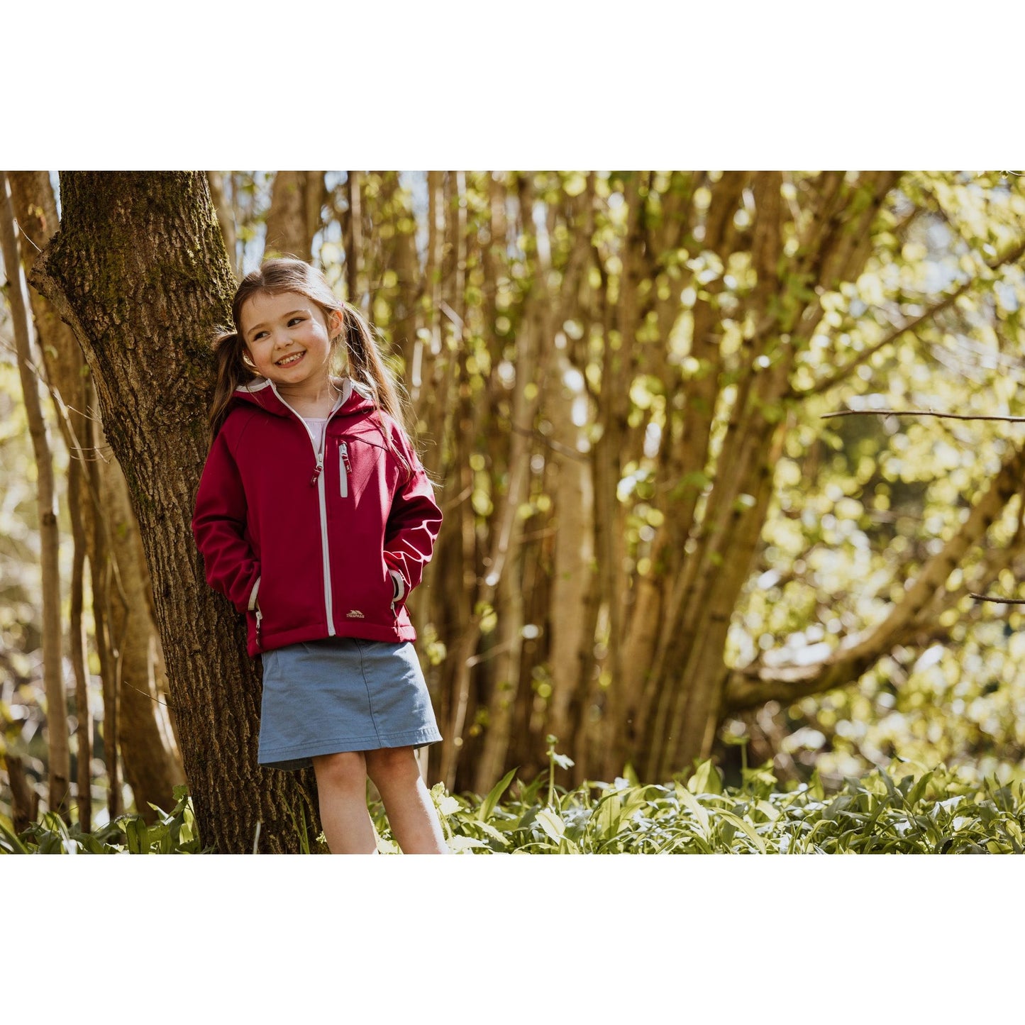 Kian Kids Softshell Jacket in Berry