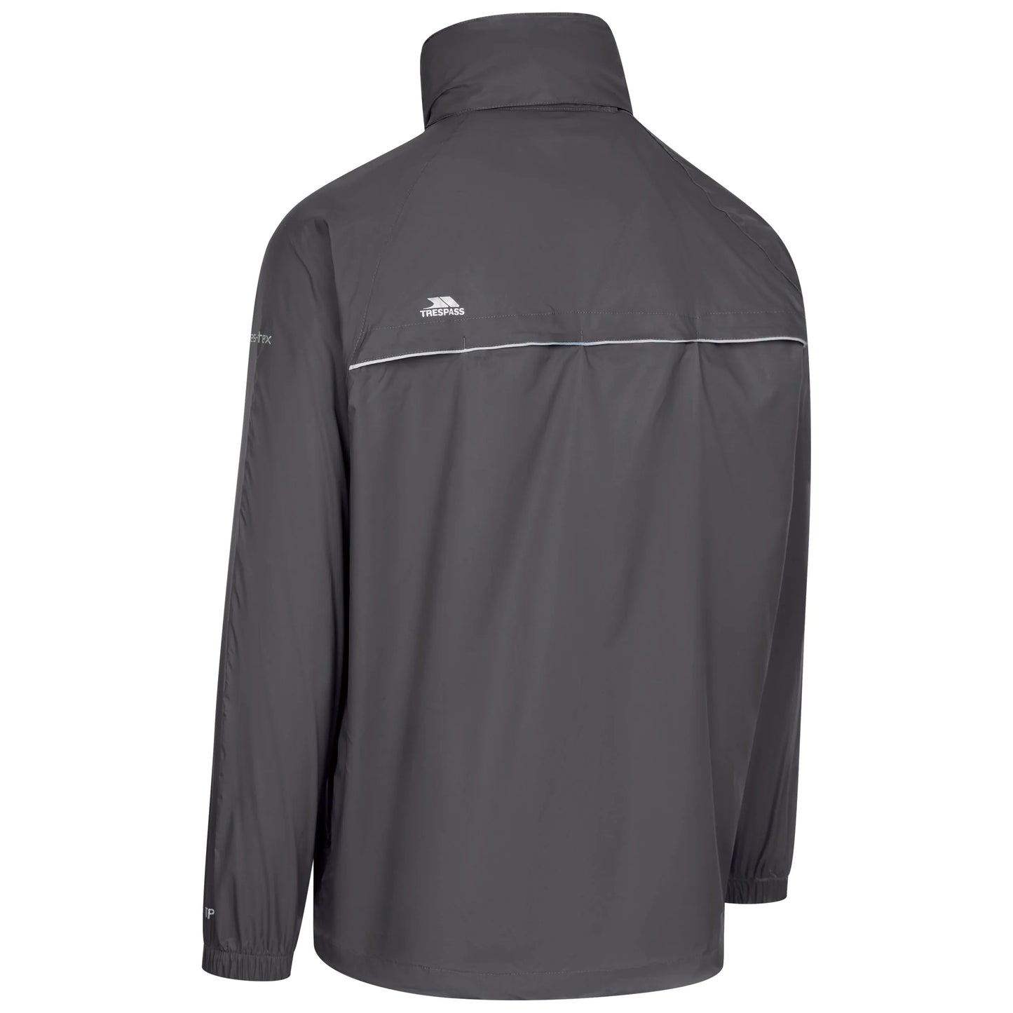 Qikpac X Adults Unisex Waterproof Packaway Jacket in Flint