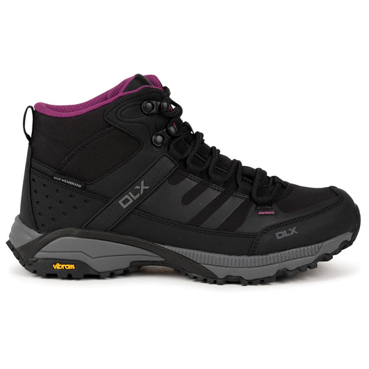 Riona Women's DLX Waterproof Lightweight Hiking Boots in Black
