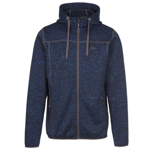 Odeno Men's Knitted Fleece Hoodie in Navy
