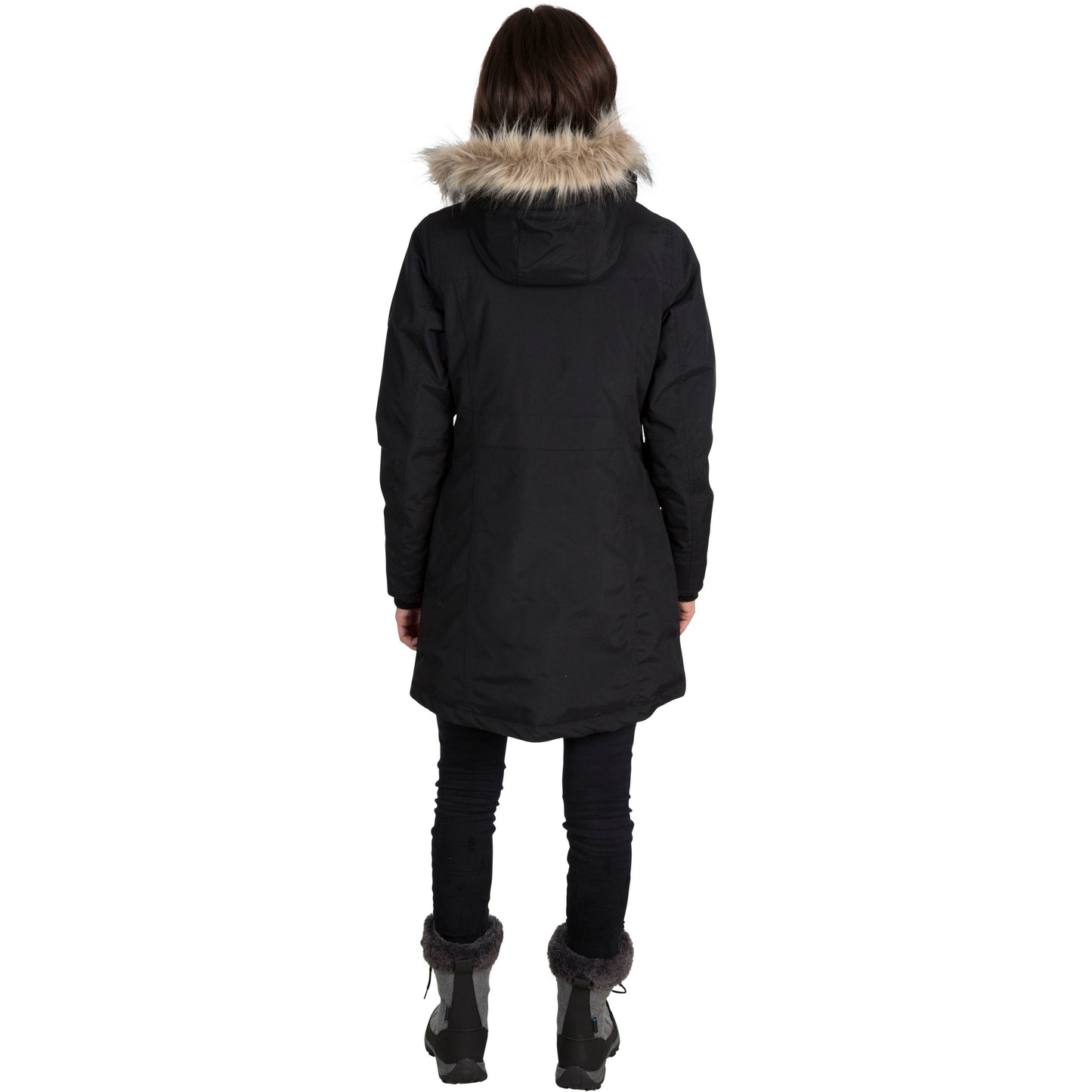 Women's Bettany DLX Waterproof Down Filled Parka Jacket in Black