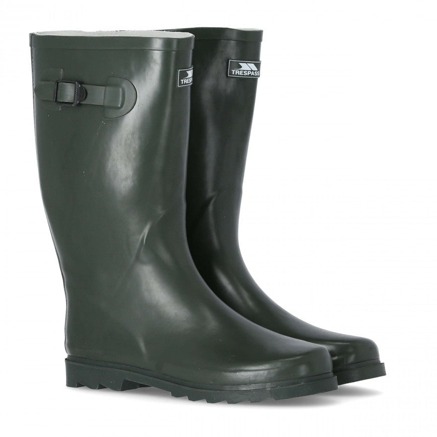 Recon X Mens Wellies in Marsh Green