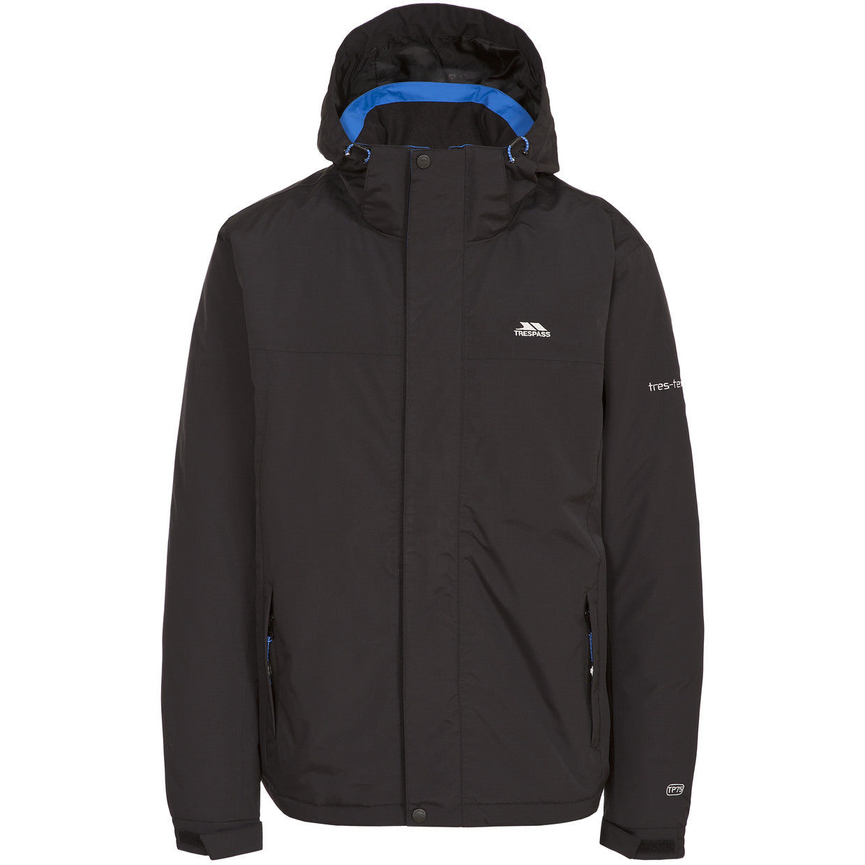 Donelly Men's Padded Waterproof Jacket in Black