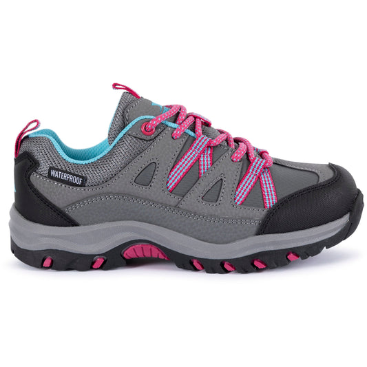 Gillon Kids Unisex Waterproof Walking Shoes in Grey