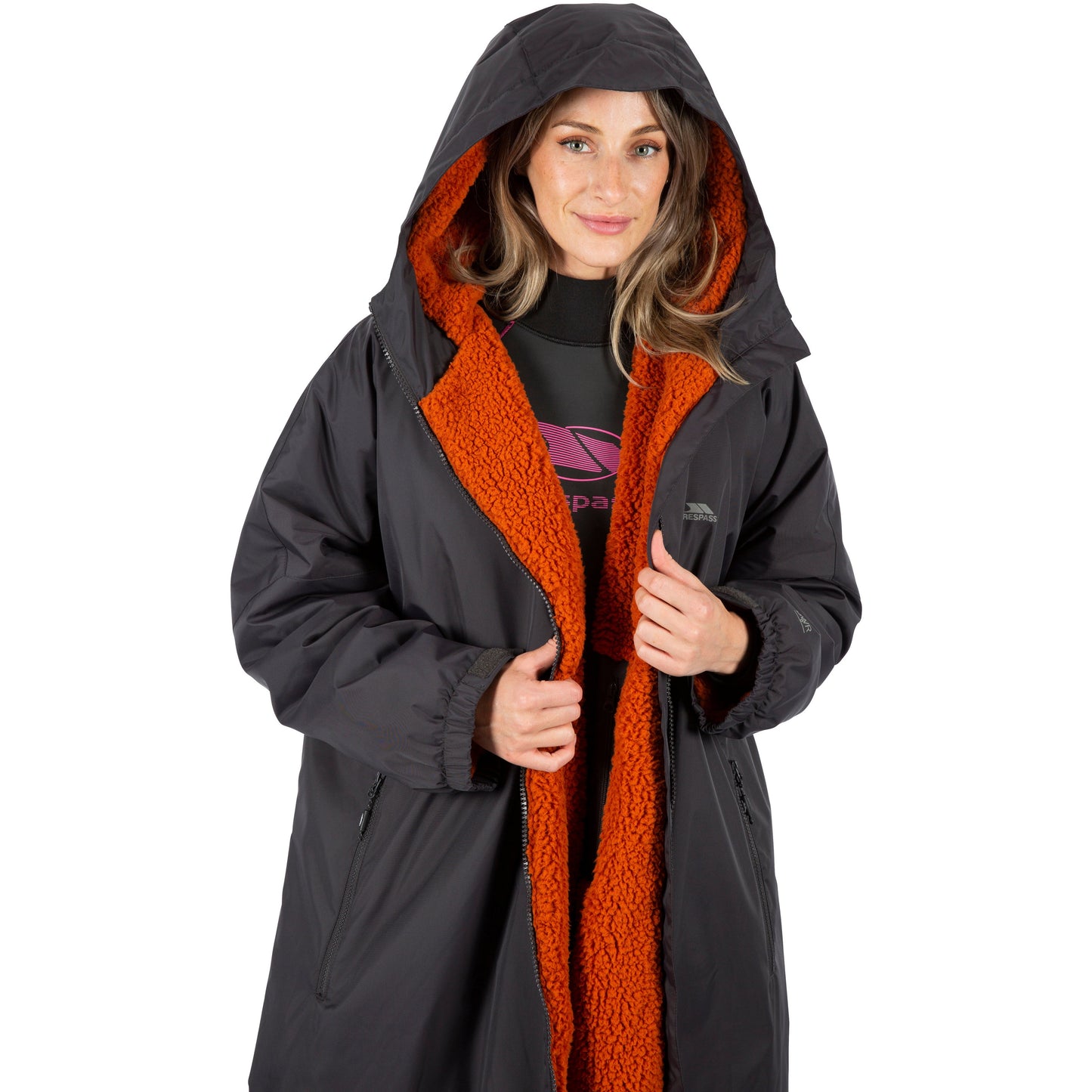 Dry Unisex Oversized Padded Coat for Changing - Ideal for Sea Swimming