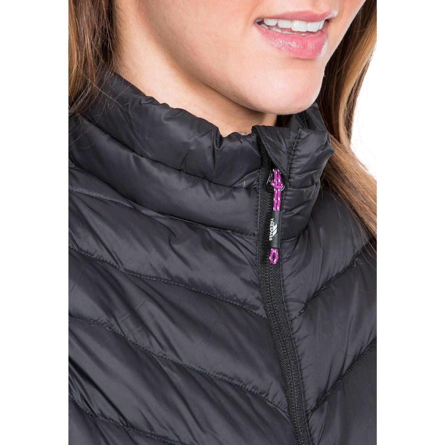 Giana Women's Down Filled Gilet in Black