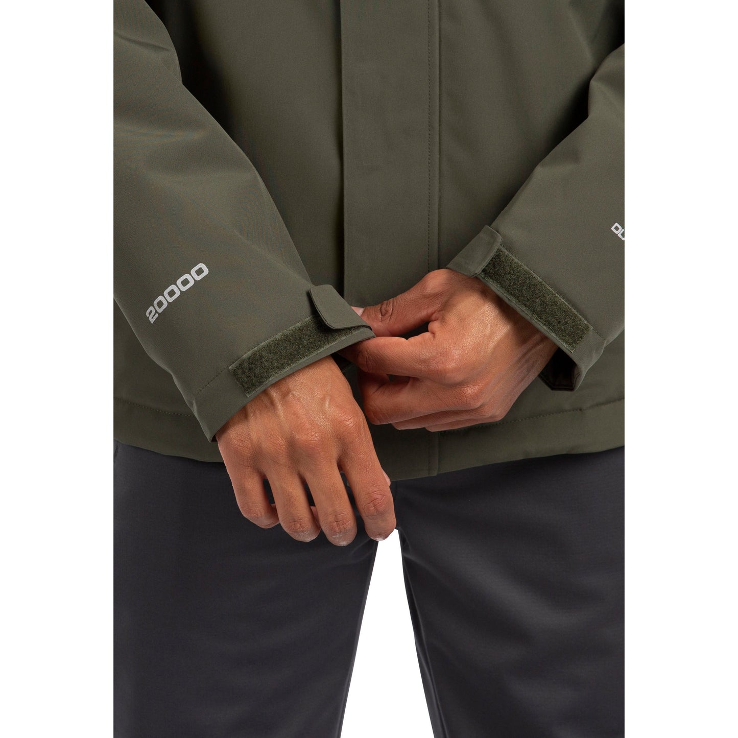 Oswarm Men's DLX Padded Waterproof Jacket in Ivy