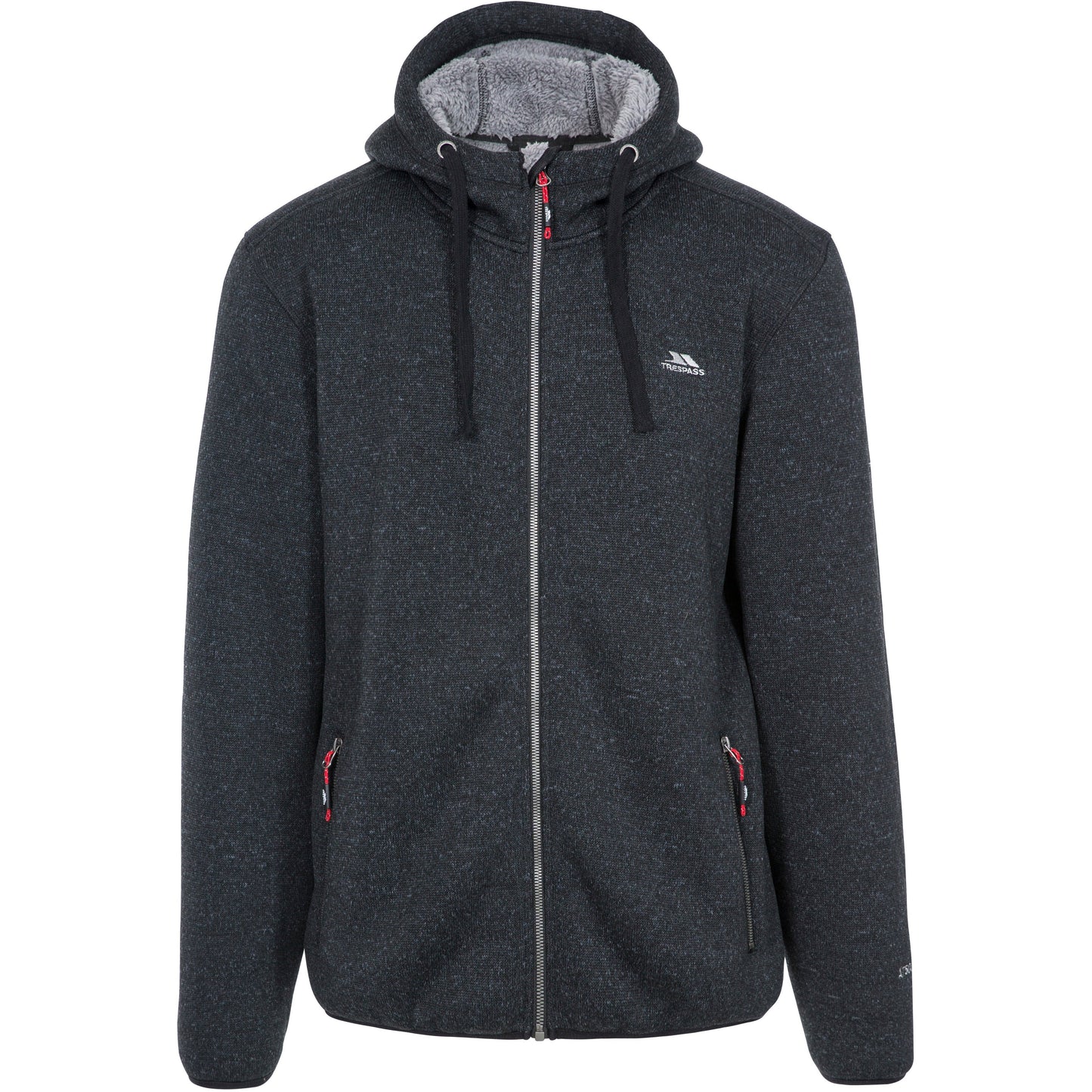Tableypipe Men's Fleece Hoodie in Black Marl