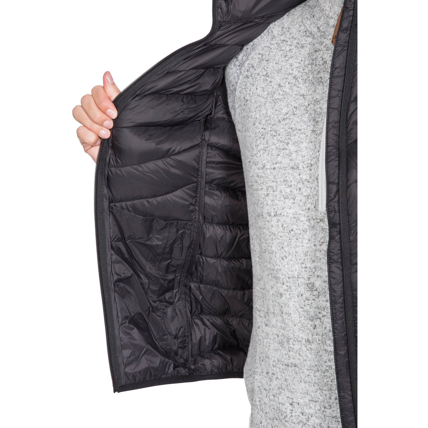 Giana Women's Down Filled Gilet in Black