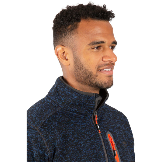 Bingham - Men's Fleece Jacket - Navy Marl