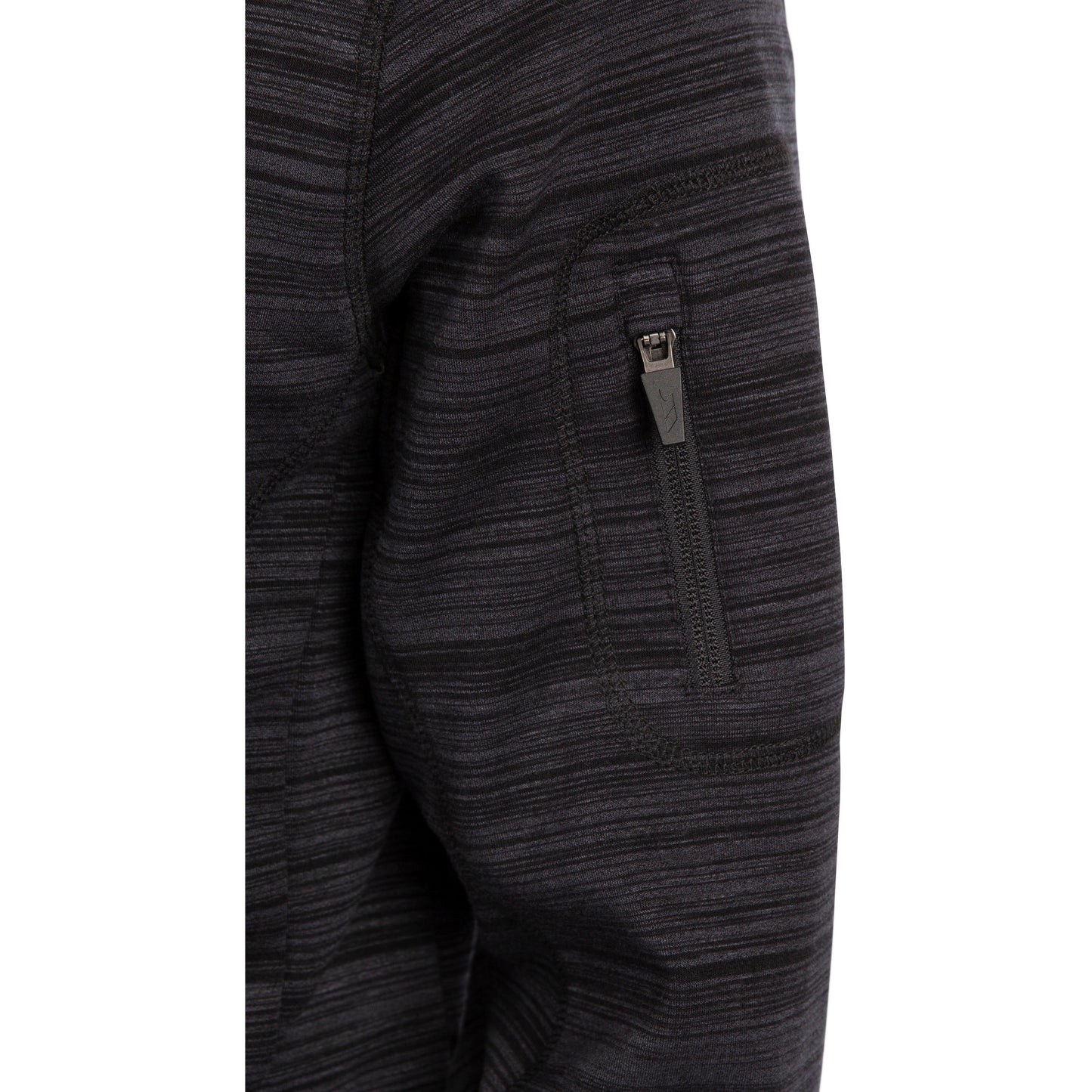 Abbast Men's Fleece Jacket in Black Marl