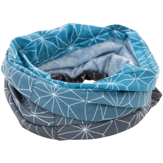 Busby Adults Neck Warmer / Face Covering in Geo Gradient Print