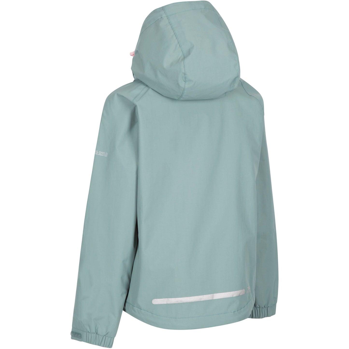 Capture Girls Unpadded Waterproof Jacket in Teal Mist