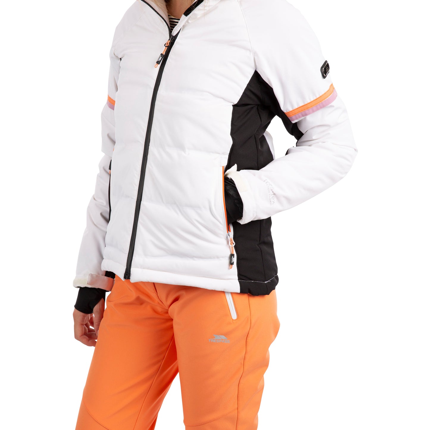 Ceremony Women's Padded Ski Jacket in White