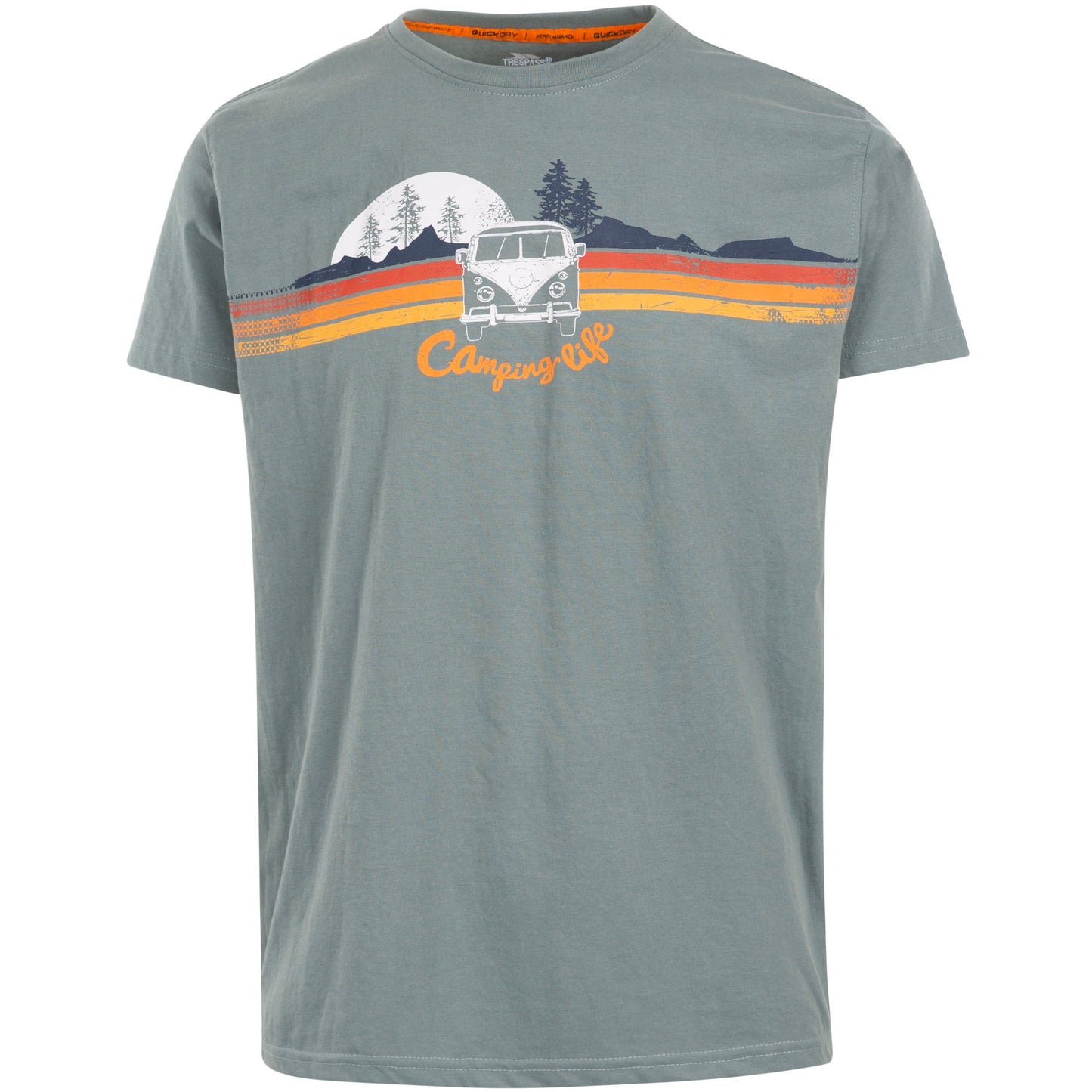 Cromer Men's Quick Dry Wicking T-Shirt in Pond Blue