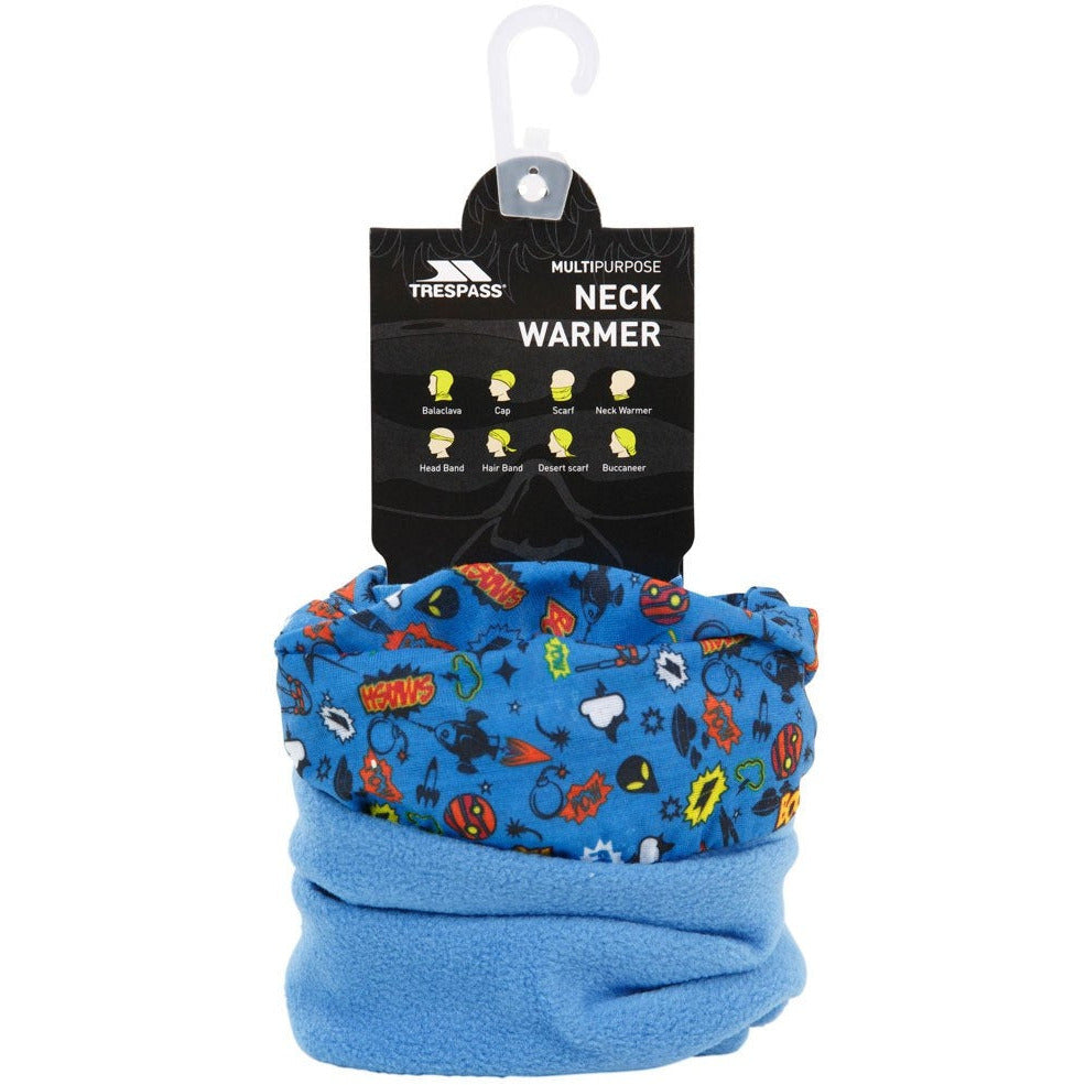 Callaghan - Kids Neck Warmer - Comic Space Print