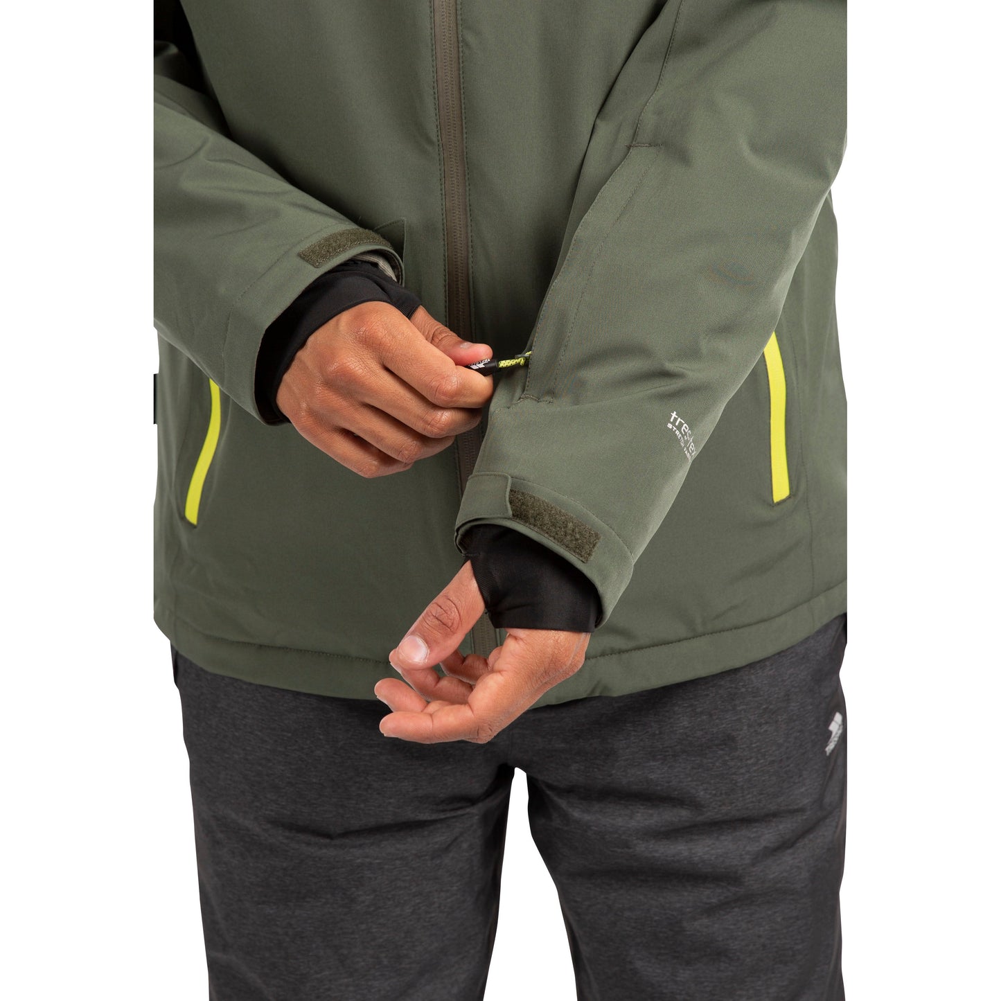 Trespass Men's Ski Jacket Dexy in Ivy