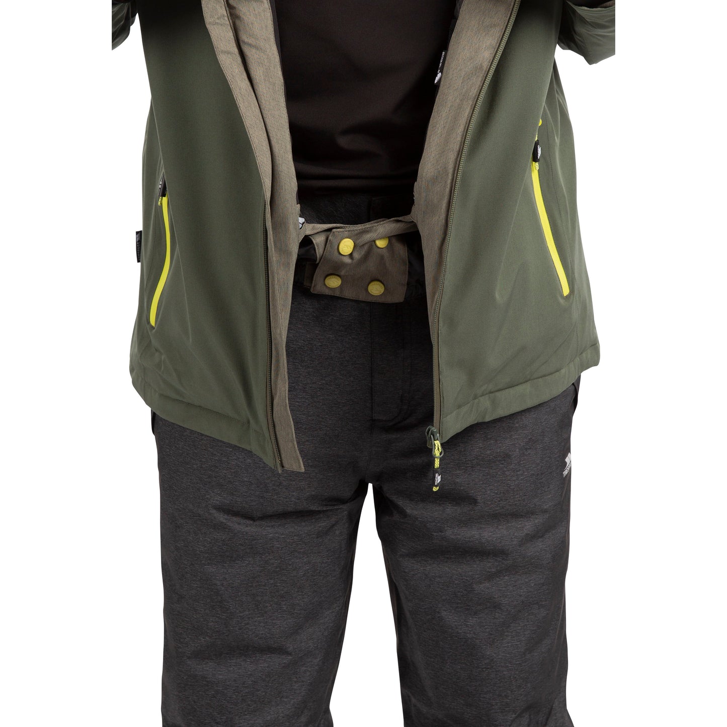 Trespass Men's Ski Jacket Dexy in Ivy
