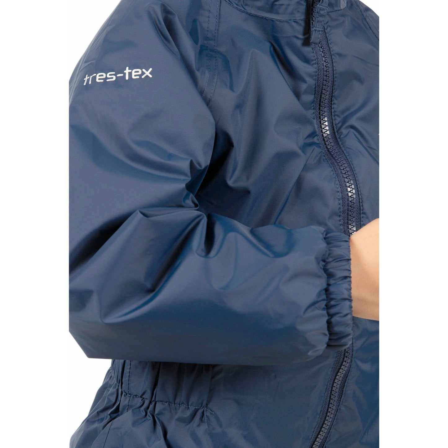 DripDrop Childs Padded Waterproof Puddle Suit in Navy