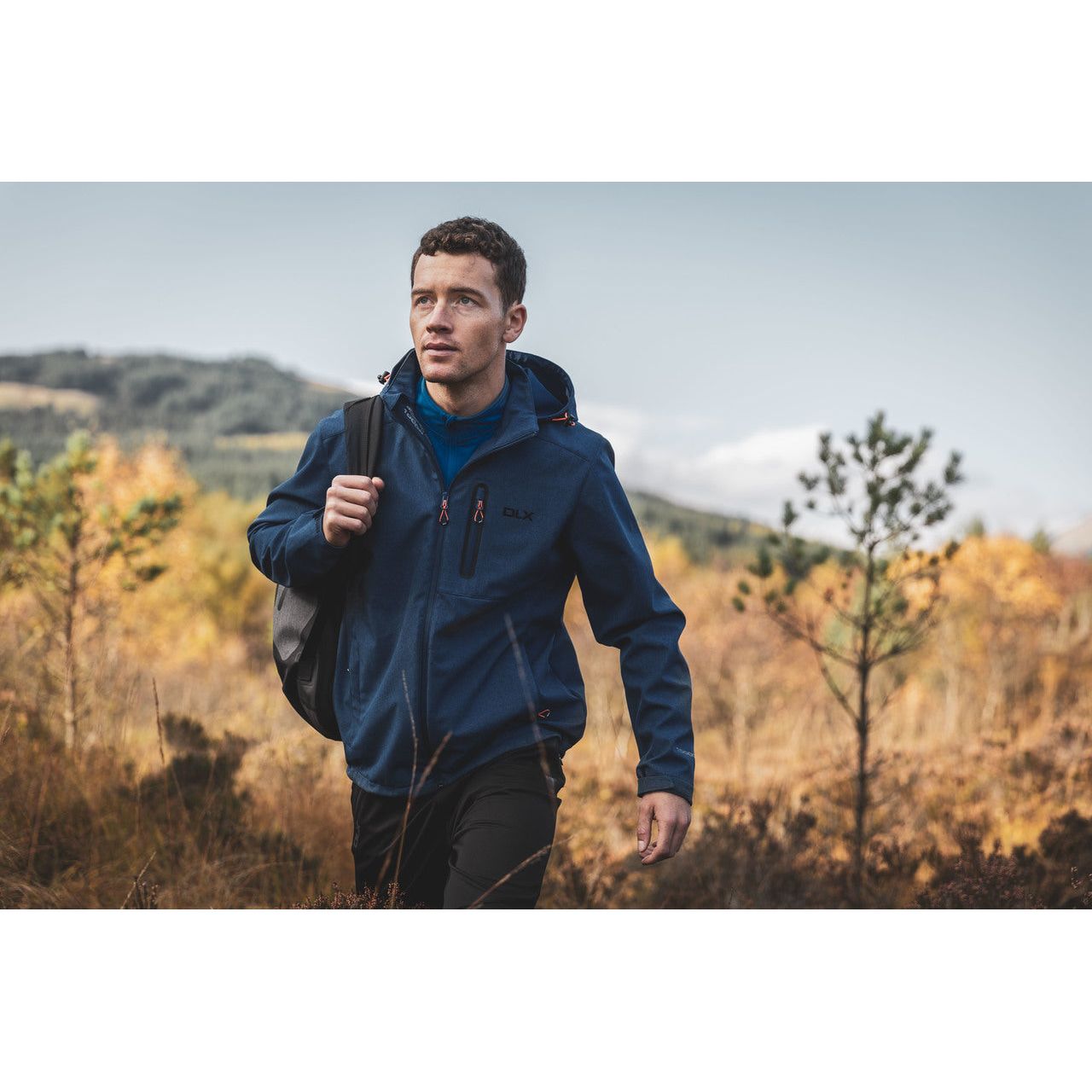 DLX Mens Holloway Waterproof Packaway Trousers