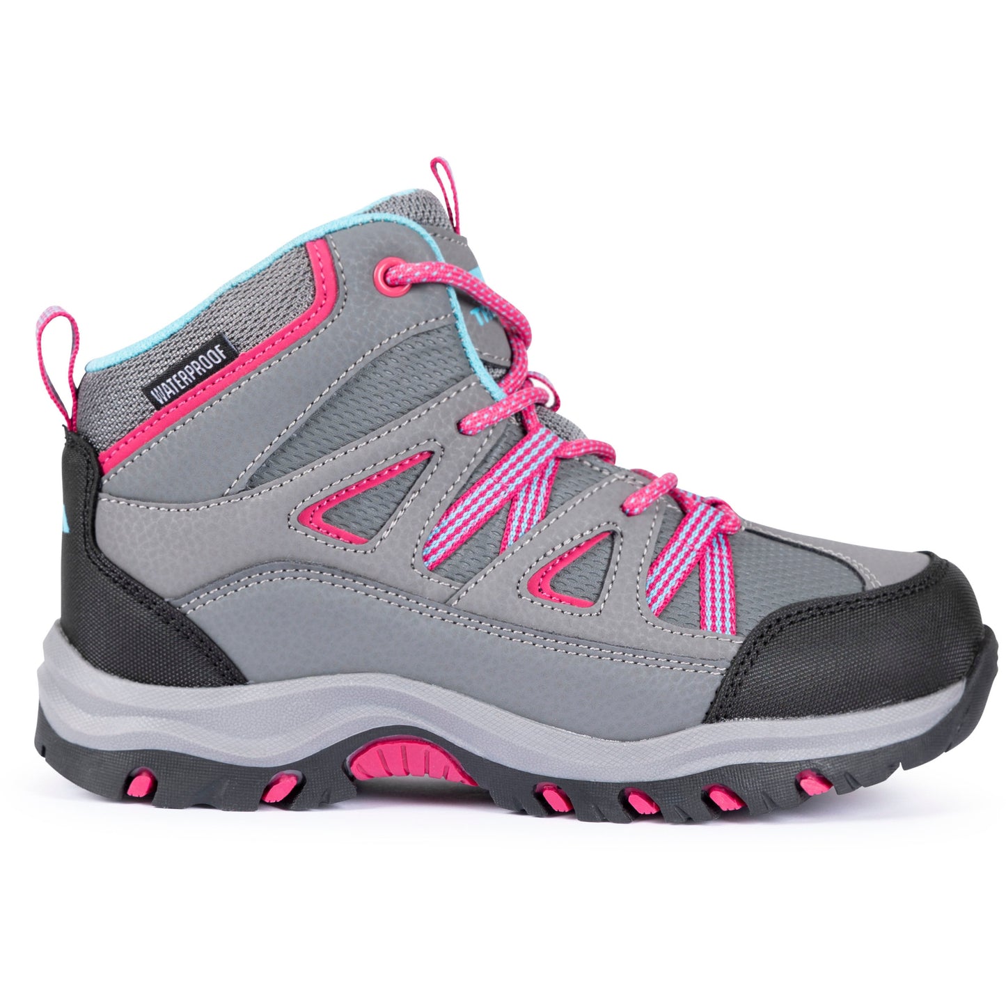 Gillon Youths' Waterproof Walking Boots in Grey