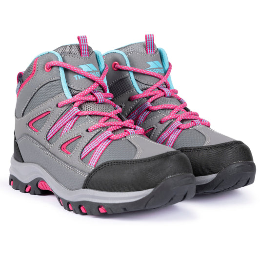 Gillon Youths' Waterproof Walking Boots in Grey