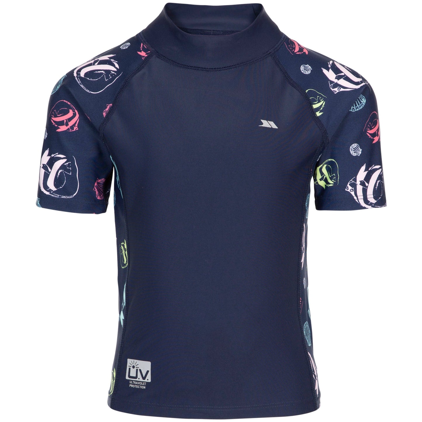 Jella Unisex Kids UV Protection Swim Top in Fish Print