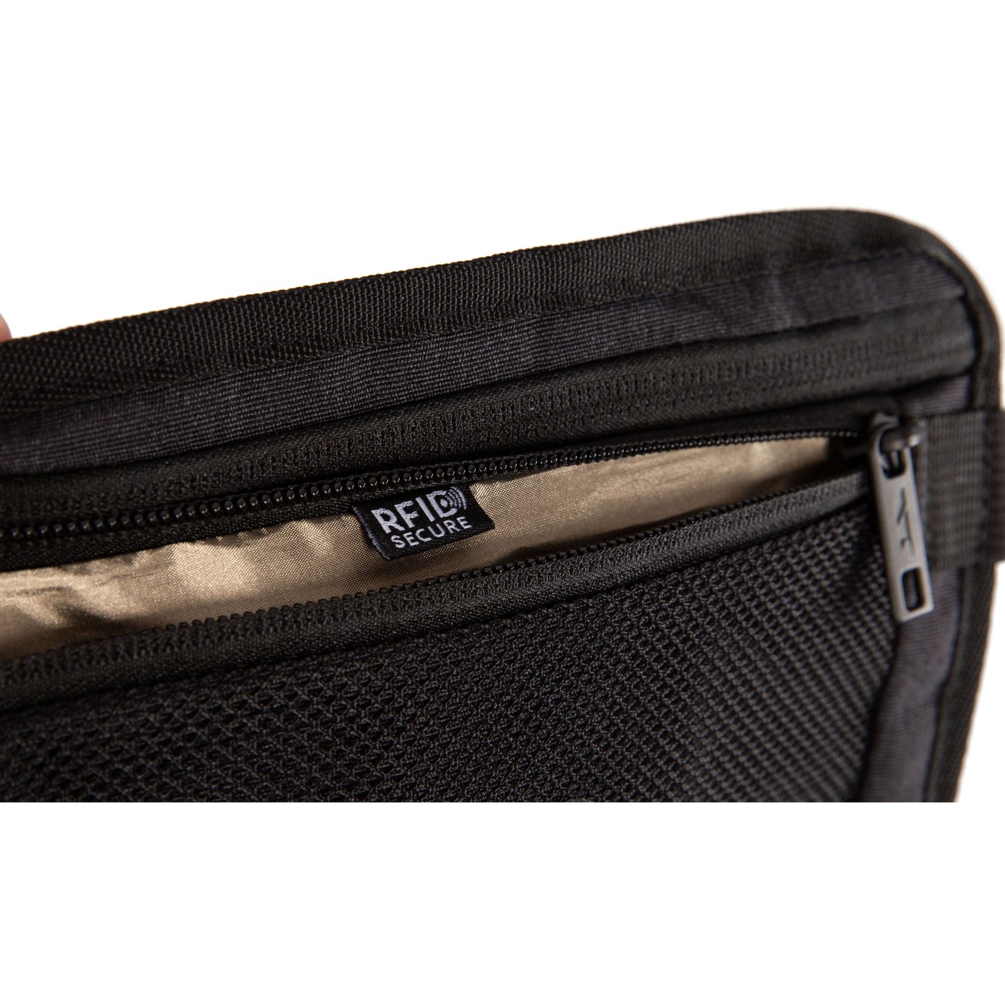 KEEPCLOSER - VALUABLES BUMBAG in DARK GREY MARL
