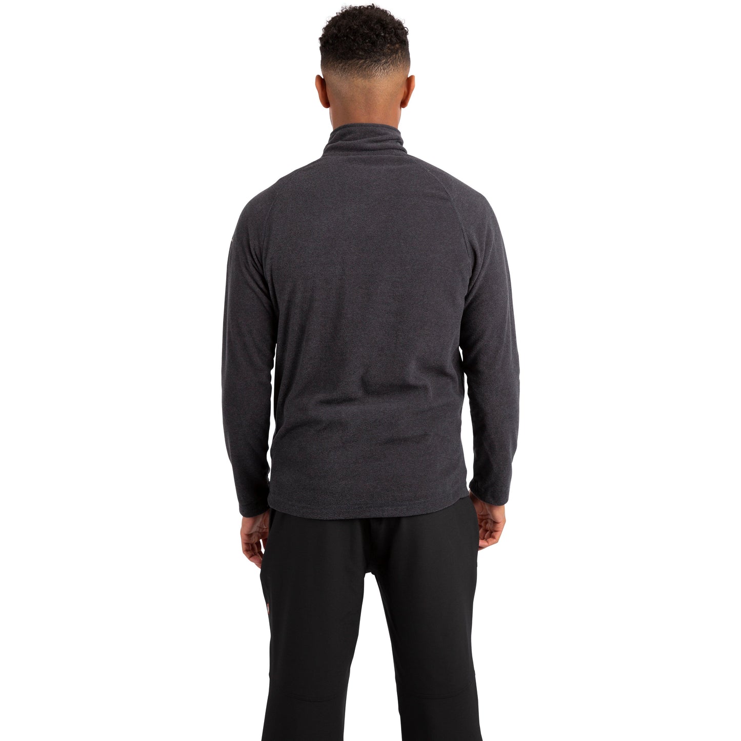 Keynote Mens Half Zip Fleece Jumper in Charcoal