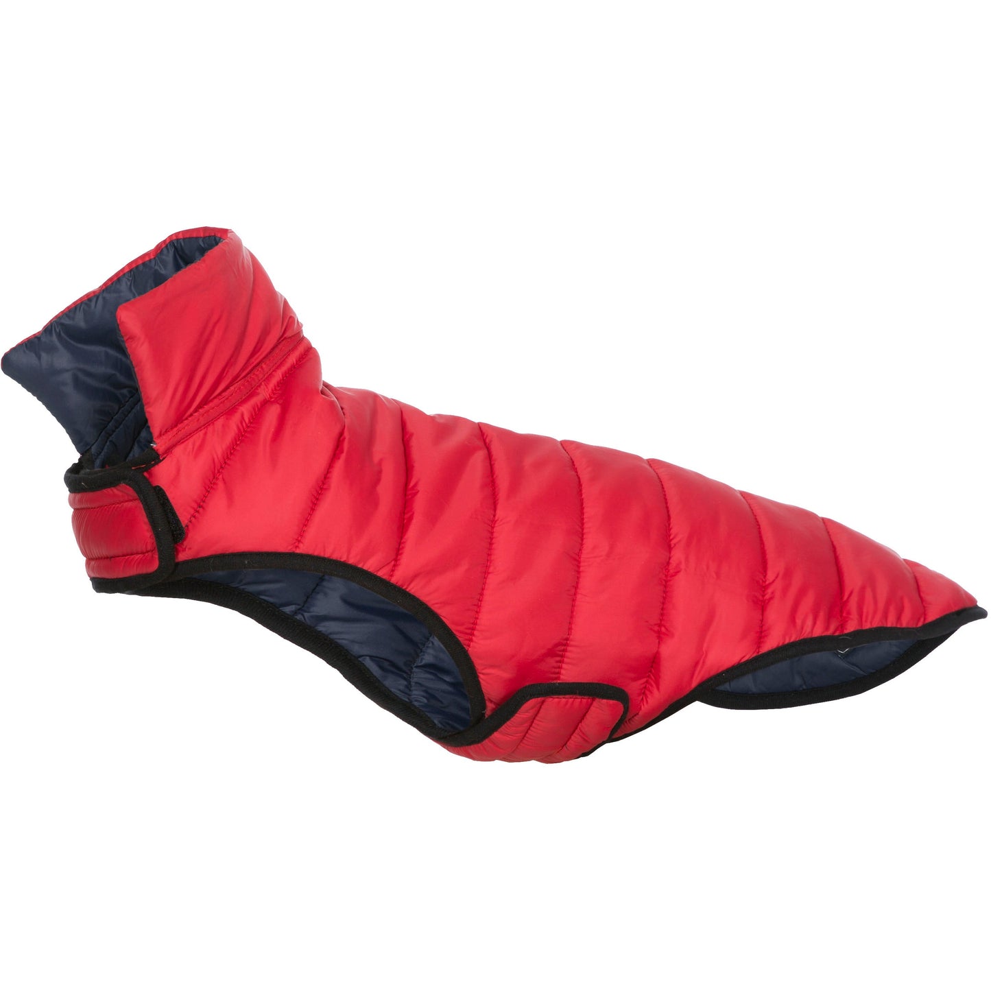 Kimmi Quilted Reversible Packaway Dog Coat - Flint