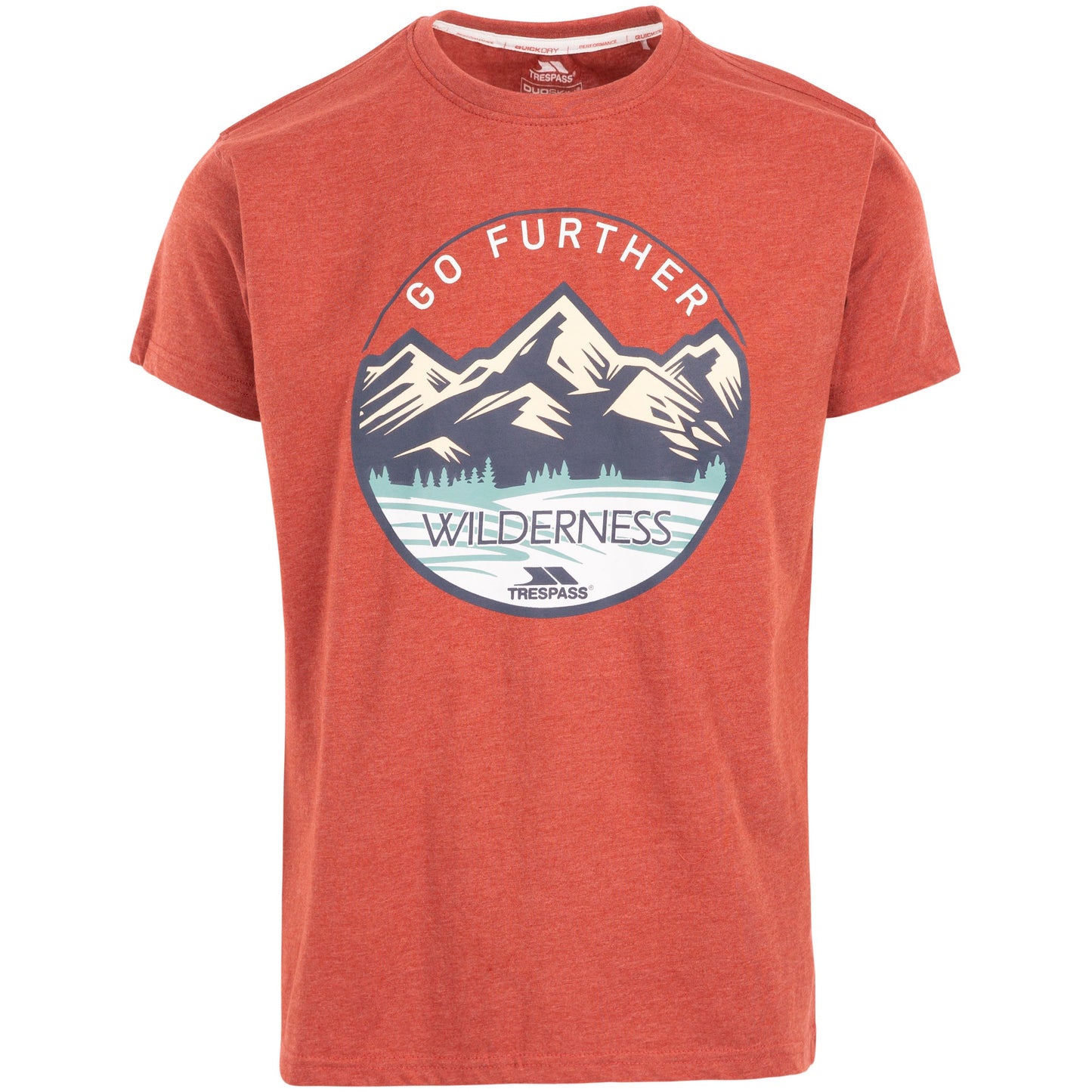 Lagoon Men's T-Shirt in Salsa Marl